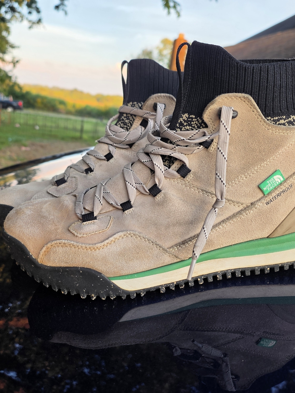 The North Face Waterproof High-Top Outdoor Hiking Boots Men's Size 11.5